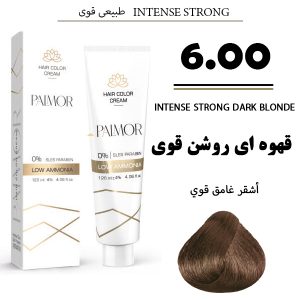 رنگ مو پالمور شماره 6.00  بلوند تیره طبیعی قوی