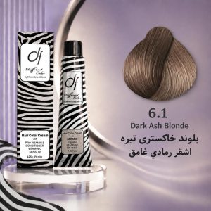 رنگ مو دیفرنت 6.1 | بلوند خاکستری تیره