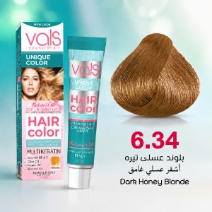 رنگ مو والس 6.34 | بلوند عسلی تیره