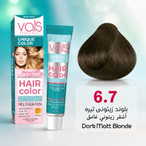 رنگ مو والس 6.7 | بلوند زیتونی تیره