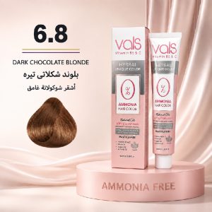 رنگ مو والس 6.8 | بلوند شکلاتی تیره (بدون آمونیاک)