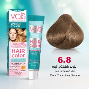 رنگ مو والس 6.8 | بلوند شکلاتی تیره