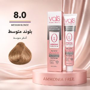 رنگ مو والس 8.0 | بلوند متوسط (بدون آمونیاک)