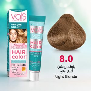 رنگ مو والس 8.0 | بلوند روشن