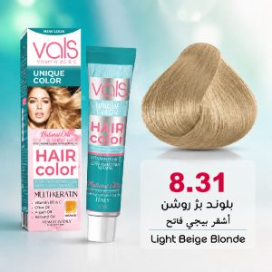 رنگ مو والس 8.31 | بلوند بژ روشن