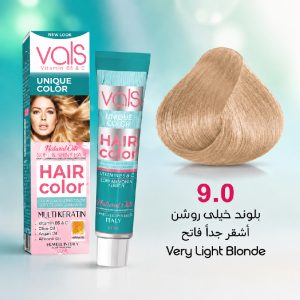 رنگ مو والس 9.0 | بلوند خیلی روشن
