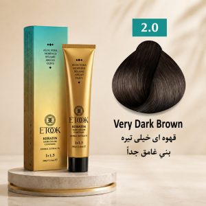 رنگ مو ایتوک 2.0 | قهوه‌ای خیلی تیره