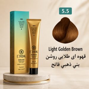 رنگ مو ایتوک 5.3 | قهوه‌ای طلایی روشن