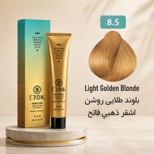 رنگ مو ایتوک 8.5 | بلوند طلایی روشن