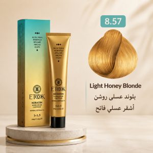 رنگ مو ایتوک 8.57 | بلوند عسلی روشن