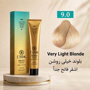 رنگ مو ایتوک 9.0 | بلوند خیلی روشن