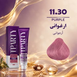 رنگ مو تی‌پارتی 11.30 | ارغوانی (بدون آمونیاک)