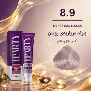رنگ مو تی‌پارتی 8.9 | بلوند مرواریدی روشن (بدون آمونیاک)