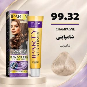 رنگ مو تیپارتی 99.32 | شامپاینی