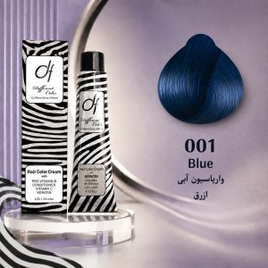 رنگ مو دیفرنت 001 | واریاسیون آبی