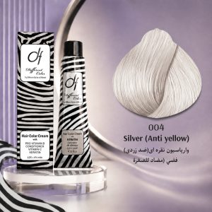 رنگ مو دیفرنت 004 | واریاسیون نقره‌ای