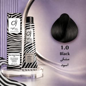 رنگ مو دیفرنت 1.0 | مشکی