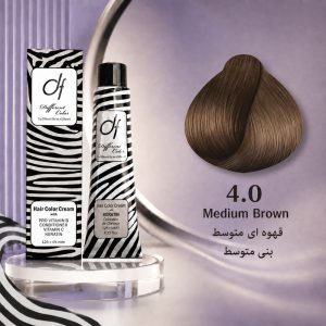 رنگ مو دیفرنت 4.0 | قهوه‌ای متوسط