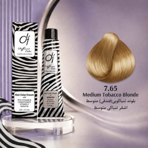 رنگ مو دیفرنت 7.65 | بلوند تنباکویی متوسط