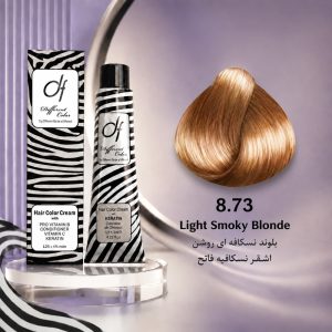 رنگ مو دیفرنت 8.73 | بلوند نسکافه‌ای روشن