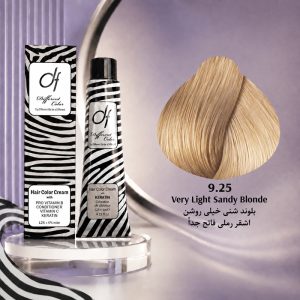 رنگ مو دیفرنت 9.25 | بلوند شنی خیلی روشن