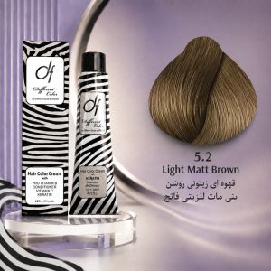 رنگ مو دیفرنت 5.2 | قهوه‌ای زیتونی روشن