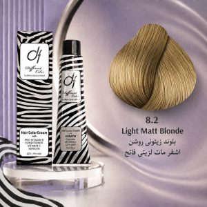 رنگ مو دیفرنت 8.2 | بلوند زیتونی روشن