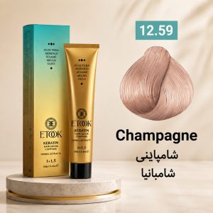 رنگ مو ایتوک 12.59 | شامپاینی