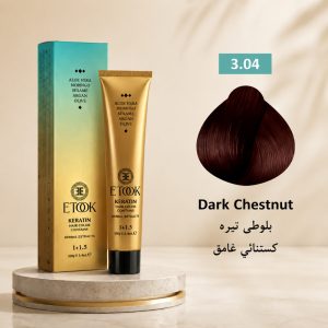 رنگ مو ایتوک 3.04 | بلوطی تیره