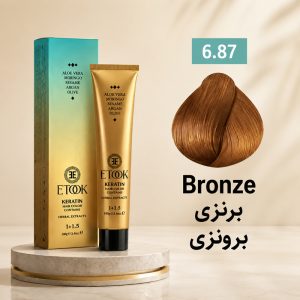 رنگ مو ایتوک 6.87 | برنزی