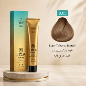 رنگ مو ایتوک 8.05 | بلوند تنباکویی روشن