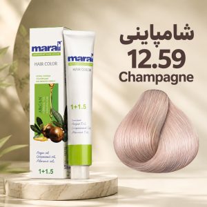 رنگ مو مارال 12.59 | شامپاینی