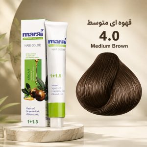 رنگ مو مارال 4.0 | قهوه ای متوسط