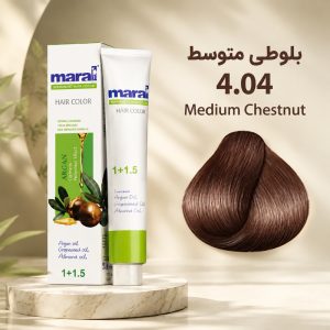 رنگ مو مارال 4.04 | بلوطی متوسط