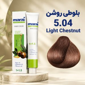 رنگ مو مارال 5.04 | بلوطی روشن