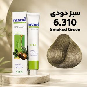 رنگ مو مارال 6.310 | سبز دودی