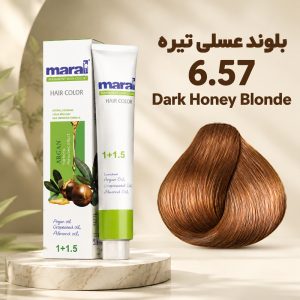 رنگ مو مارال 6.57 | بلوند عسلی تیره