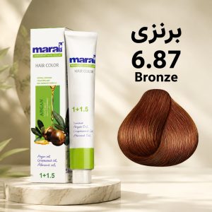 رنگ مو مارال 6.87 | برنزی