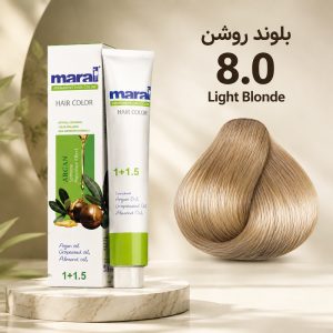 رنگ مو مارال 8.0 | بلوند روشن