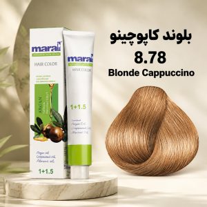 رنگ مو مارال 8.78 | بلوند کاپوچینو