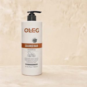 شامپو مو بدون سولفات اولگ مدل Colored Hair مخصوص موهای رنگ شده ۷۵۰ میلی‌لیتر (Oleg Colored Hair Sulfate Free Shampoo 750ml)
