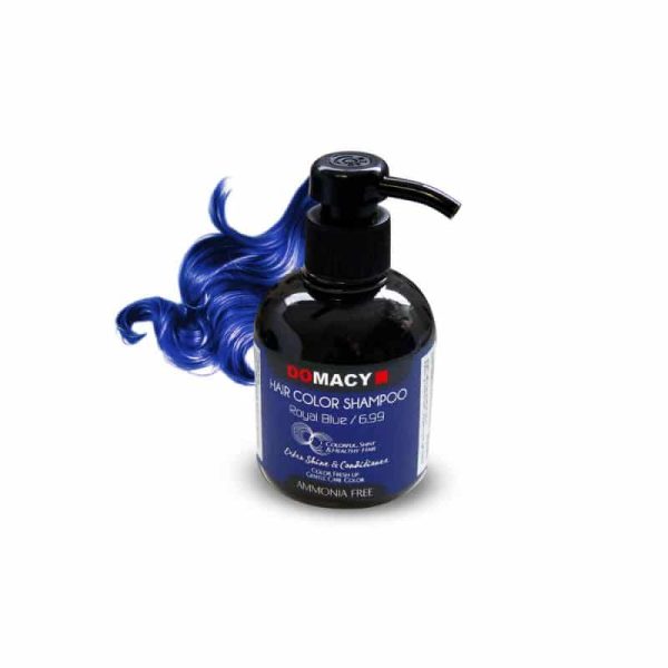 شامپو رنگساژ دوماسی حجم 300 میل شماره 6.99 (آبی درباری)