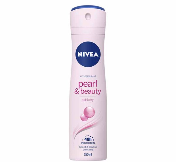 اسپری نیوا مدل پیرل اند بیوتی (Nivea pearl & beauty) زنانه
