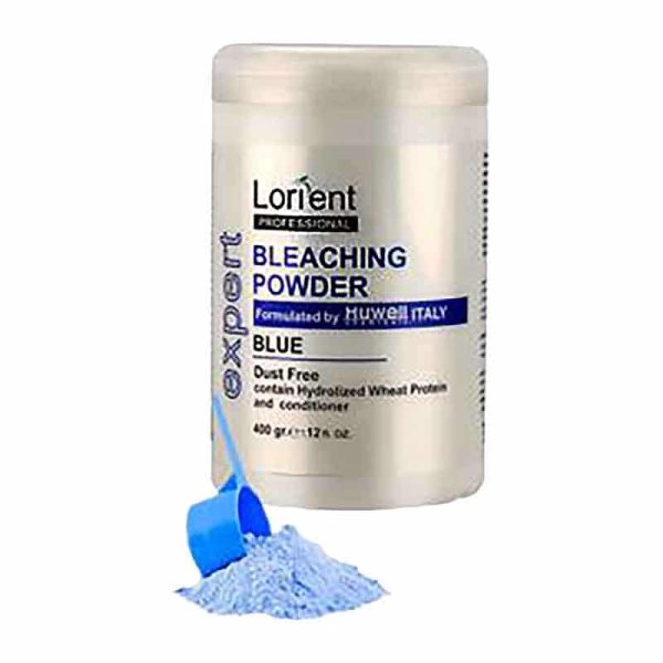 پودر دکلره لورینت 400 گرمی آبی Lorient Bleaching Powder