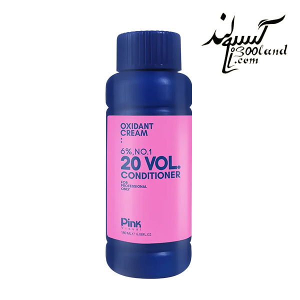 اکسیدان 6% پینک ویژوآل مدل 20VOL حجم 1000 میلی لیتر