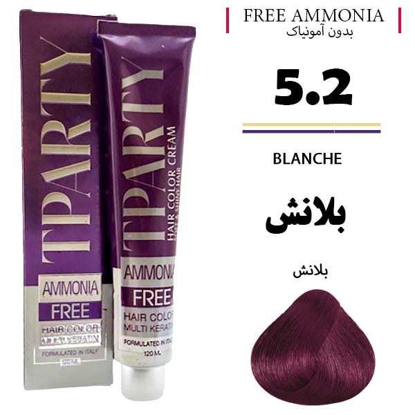 رنگ مو تیپارتی بدون آمونیاک 5.2 – بلانش حجم 120 میل
