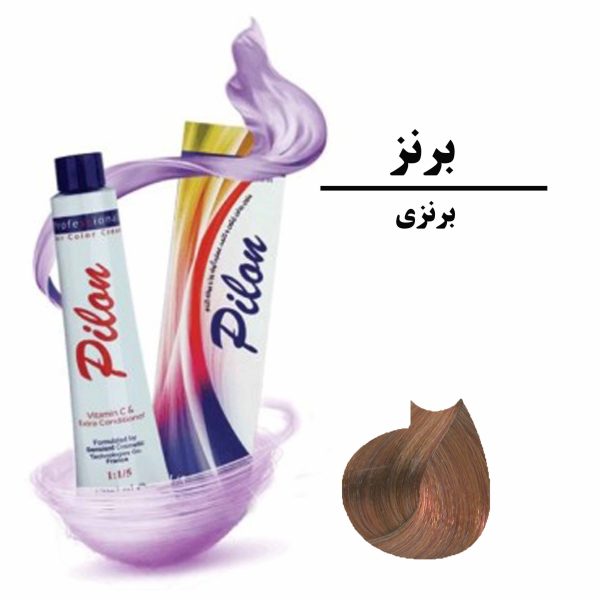 رنگ موی برنزی پیلون PILON سری برنز حجم 120 میلی لیتر