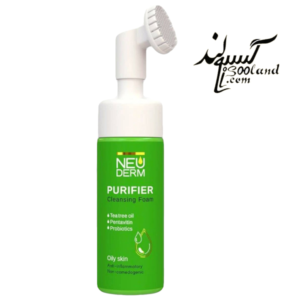 فوم شستشوی صورت پیوریفایر نئودرم NEUDERM مناسب پوست چرب حجم 150 میل
