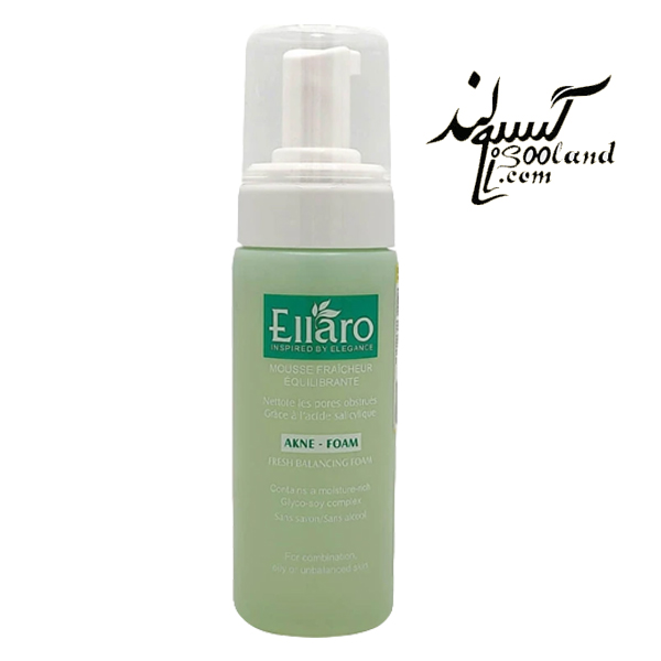 فوم شستشوی پوست صورت چرب فرش بالانسینگ آکنه فوم الارو