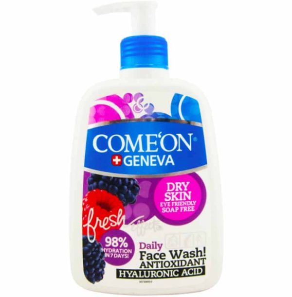 فیس واش کامان مناسب پوست خشک DRY SKIN (ژل شستشوی صورت) 500 میل